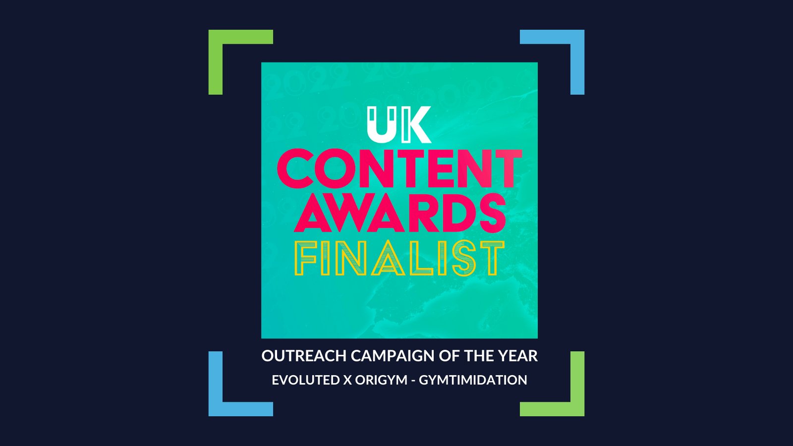 UK Content Awards Finalist Logo