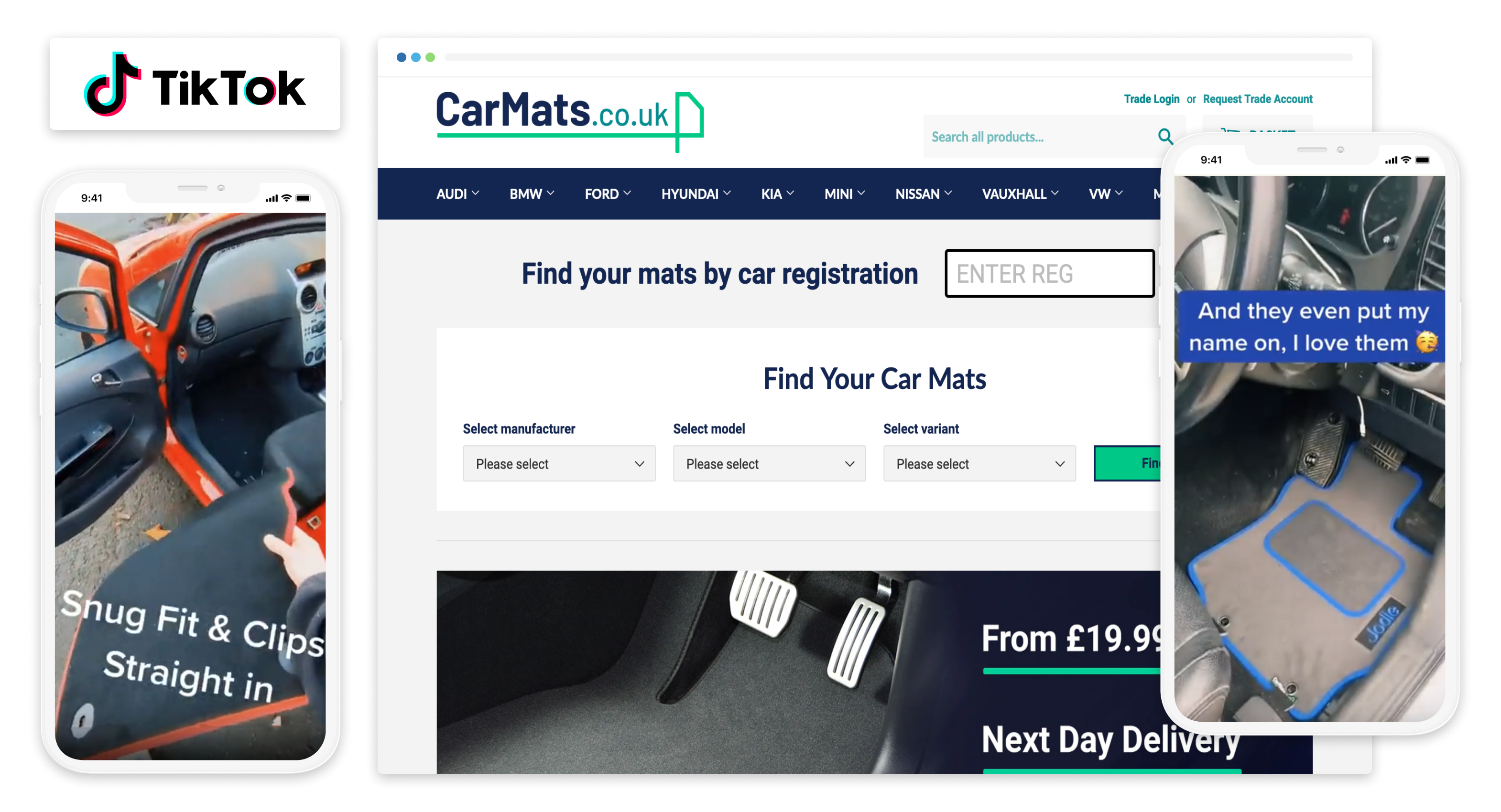 Carmats.co.uk TikTok Campaign