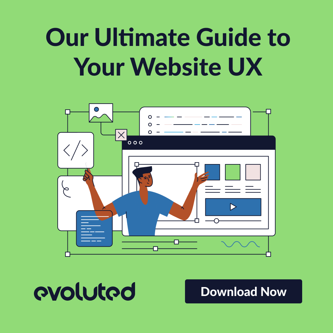 Image to download our website UX guide